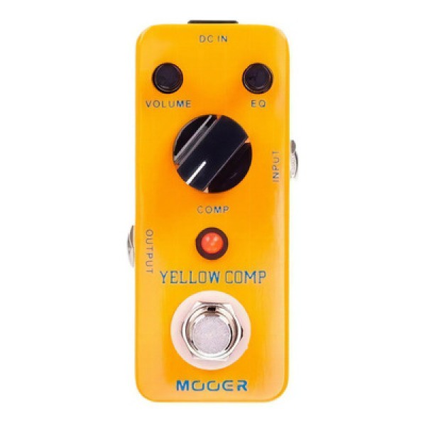 Encontraproduto.com.br - Pedal Mooer Yellow Comp Compressor Óptico MCS2 - PD0871