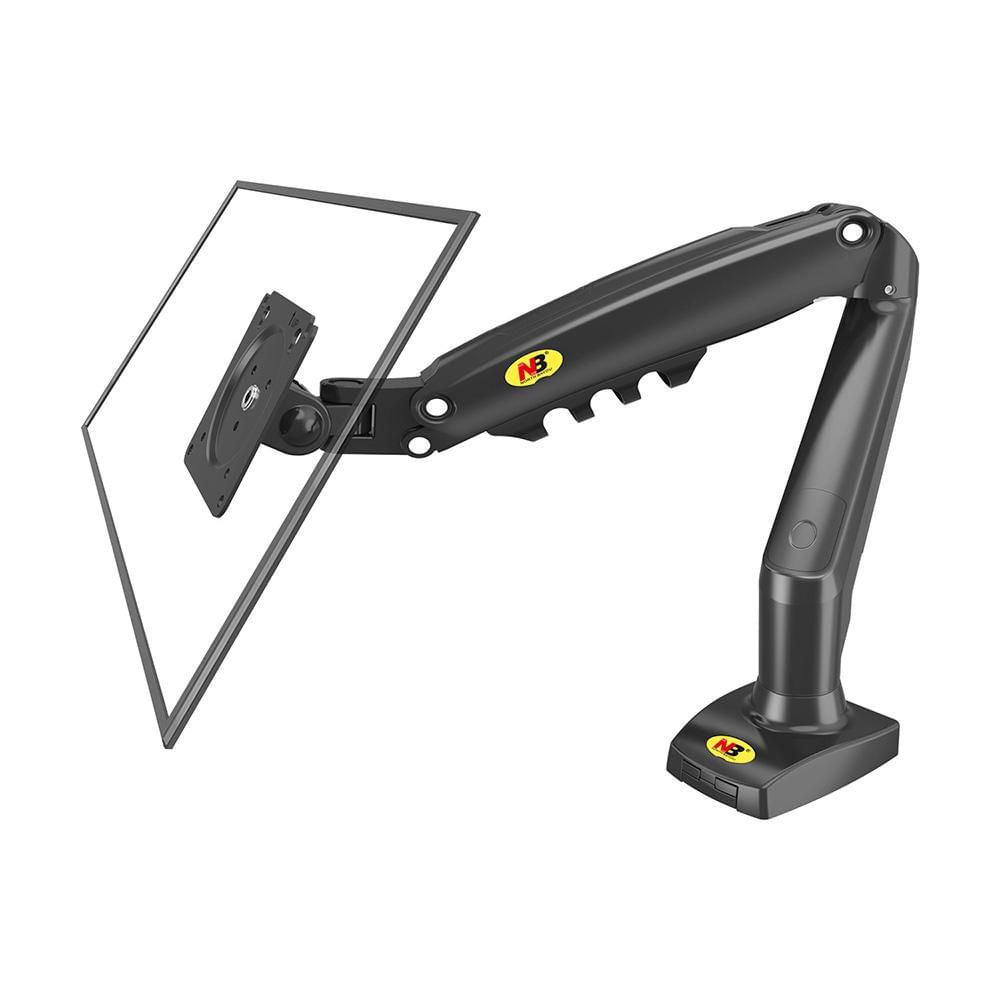 Encontraproduto.com.br - Suporte de Mesa Monitor 17” a 30” Pistão a Gás F80 NB