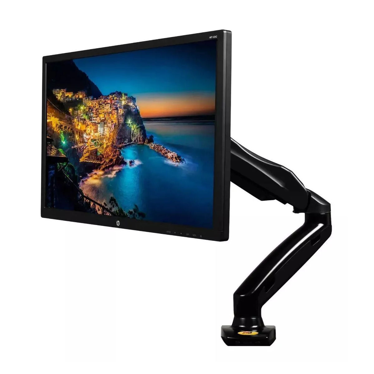 Encontraproduto.com.br - Suporte de Mesa Monitor 17” a 30” Pistão a Gás F80 NB