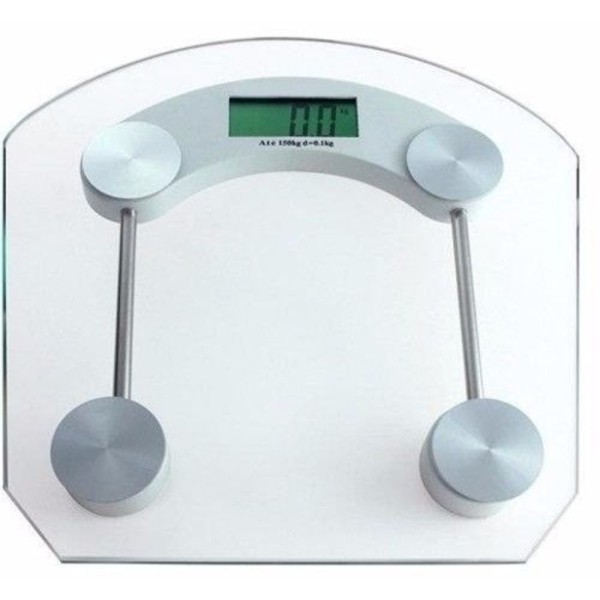 Encontraproduto.com.br - Balança Digital Vidro Temperado 180Kg Para Banheiro Academia