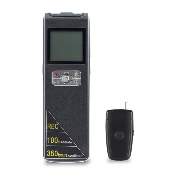 Encontraproduto.com.br - Escuta Espiã Gravador com Sensor de Voz, Grava 350 Horas Sem Parar