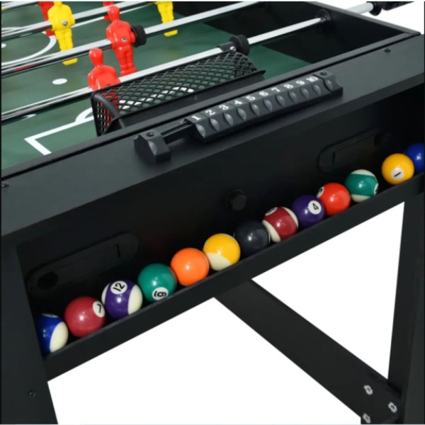 Encontraproduto.com.br - MESA 2 EM 1 PEBOLIM E SINUCA WINMAX WMG53375