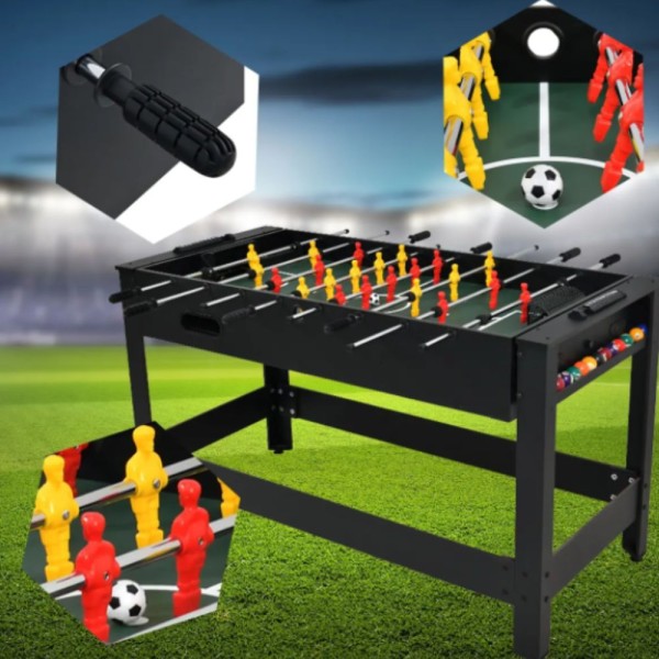 Encontraproduto.com.br - MESA 2 EM 1 PEBOLIM E SINUCA WINMAX WMG53375