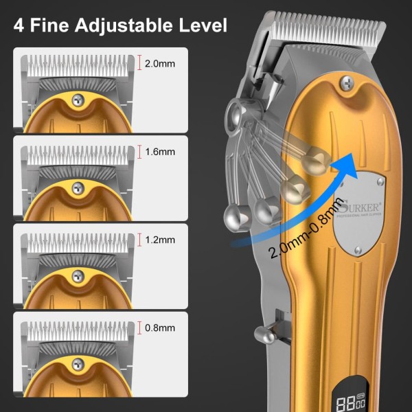 Encontraproduto.com.br - Máquina de Cortar Cabelo Profissional SURKER