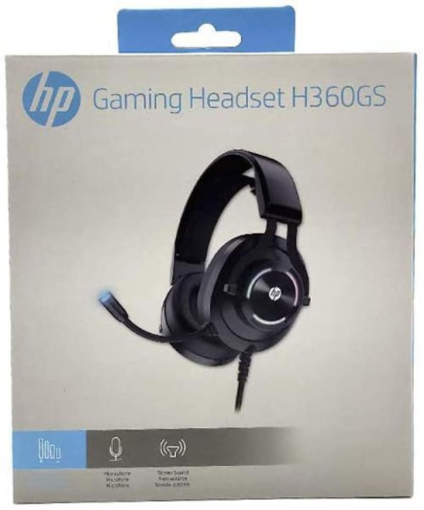 Encontraproduto.com.br - Headset Gamer HP 7.1 H360GS USB RGB Fone de Ouvido PRO