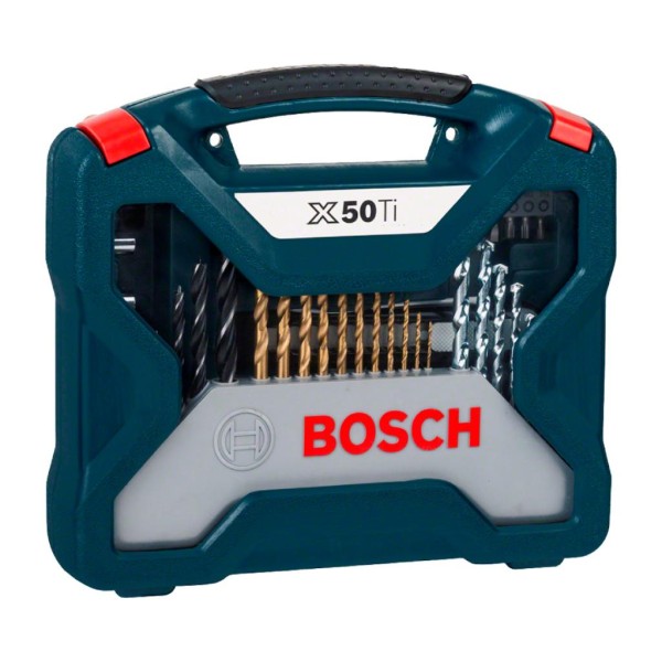 Encontraproduto.com.br - Kit X-Line 50 brocas Titanium Bosch