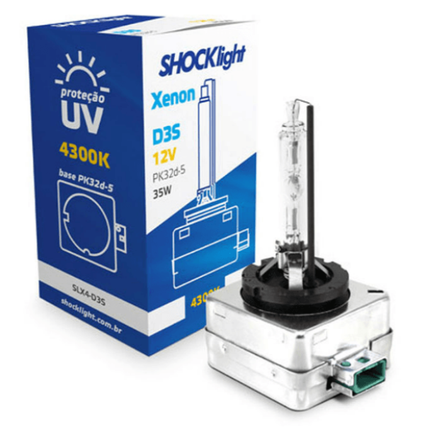 Encontraproduto.com.br - Lampada Xenon D3s 12V 35W 4300K