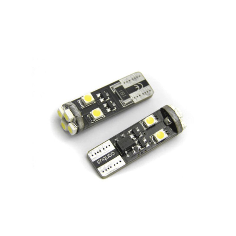 Lâmpada LED Pingo T10 com Canbus 8 SMD 3528 Shocklight