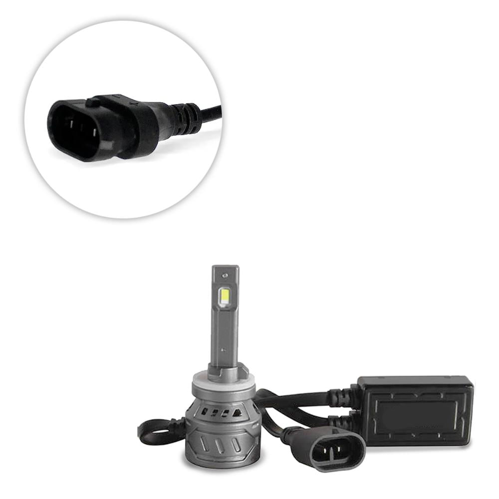 Encontraproduto.com.br - Par Lâmpadas Ultraled S17 Nano H8/h9/h11/h16-2 Shocklight 6000k 12v 55w 5000lm