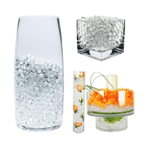 Encontraproduto.com.br - Bolinhas Hidrogel Decoração Vaso Plantas Enche Com Ãgua 2800
