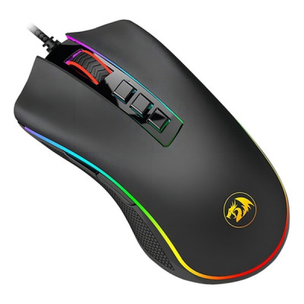 Encontraproduto.com.br - Mouse Gamer Redragon King Cobra V2 24000DPI RGB Preto