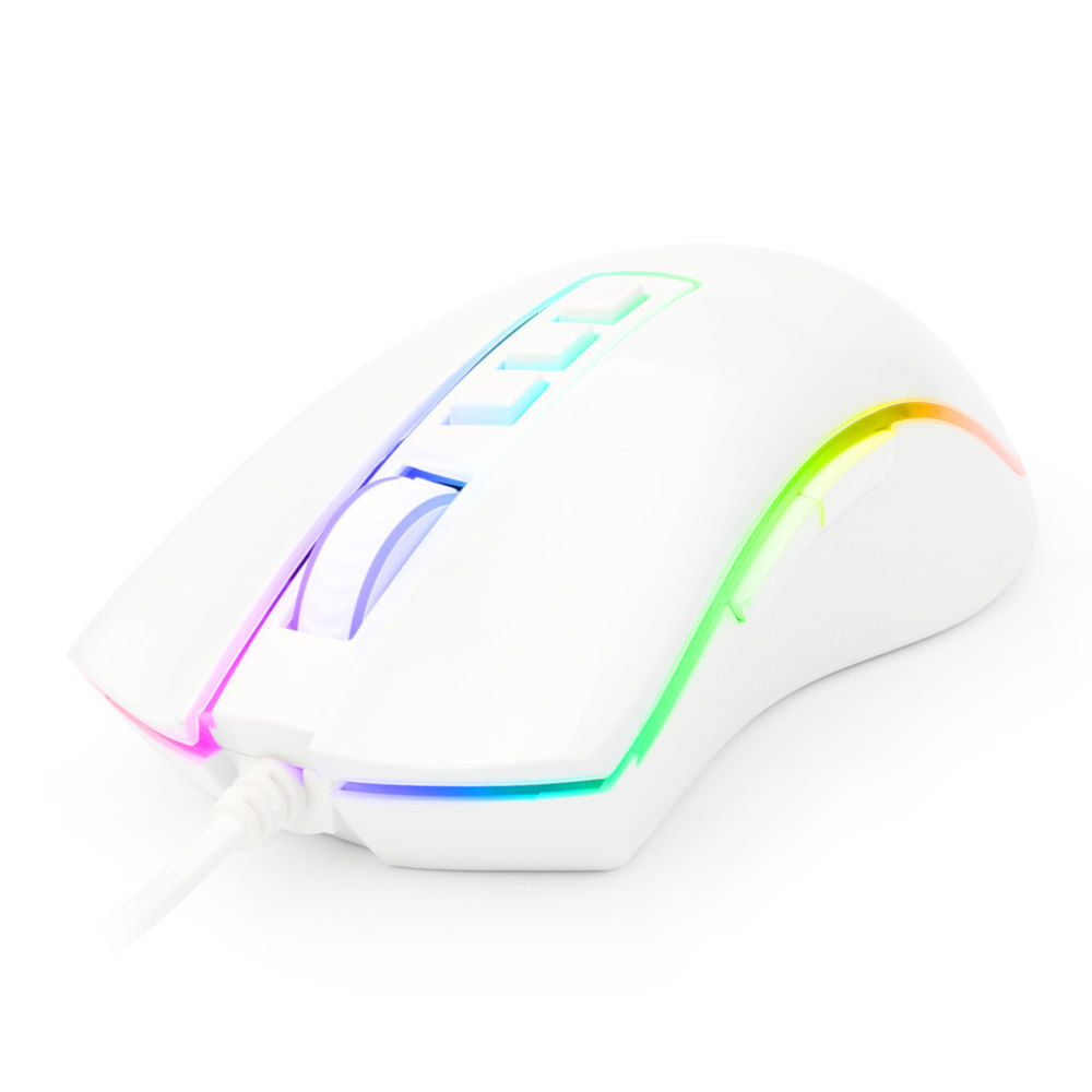 Encontraproduto.com.br - Mouse Gamer Redragon King Cobra 2, RGB, 24000DPI - M711W-FPS