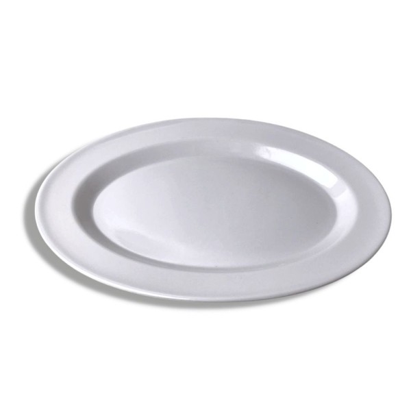 Encontraproduto.com.br - Prato Oval Bandeja De Melamina 36cm