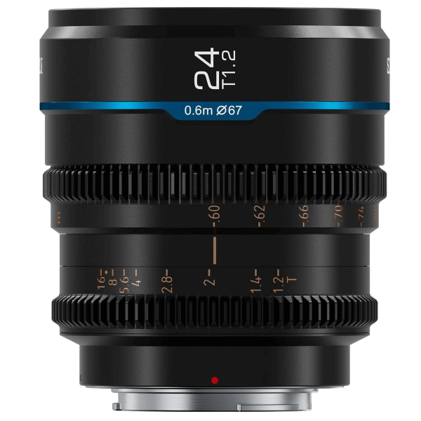Lente Sirui 24mm T1.2 S35 Cine Night Walker FujiFilm X