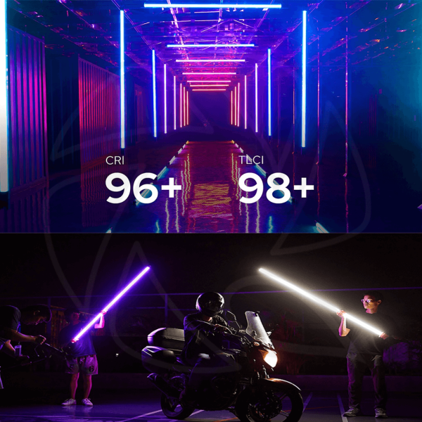 Encontraproduto.com.br - Bastão LED Godox TL180 RGB Tube Light 55w Bluetooth WiFi DMX (180cm)