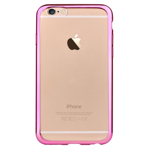 Encontraproduto.com.br - Capa p/ iPhone 6/6S Devia Hybrid ELA0217-PNK Pink