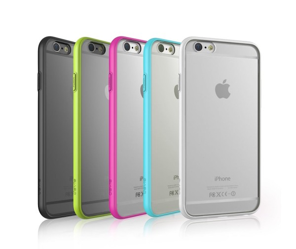 Encontraproduto.com.br - Capa p/ iPhone 6/6S Devia Hybrid ELA0217-PNK Pink
