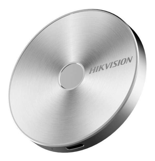 SSD Externo Portátil Hikvision T100F Touch 512GB 540MB/s USB 3.1 Prata HS-ESSD-T100F STD512G/B16