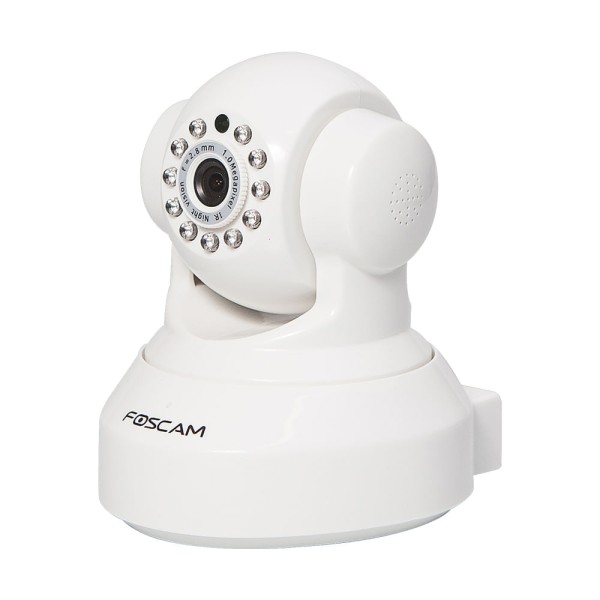 Encontraproduto.com.br - Babá Eletrônica IP - FI9816P Branca - Câmera 1.0 MP, HD e Tecnologia Plug & Play - Foscam