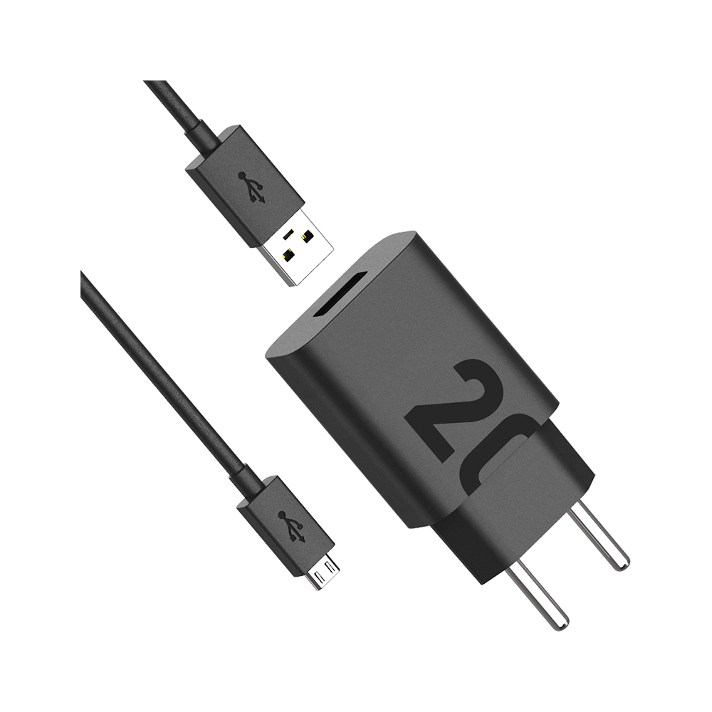 Carregador de Parede Motorola Turbo Power 20 W com Cabo Micro Usb