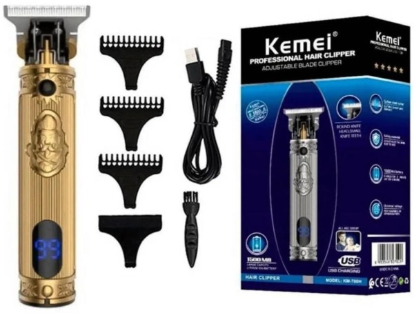Encontraproduto.com.br - Maquina Corta Cabelo Acabamento Aparador Barbeador Versatil Retrô