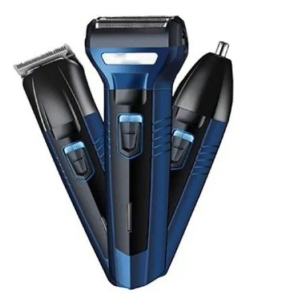 Encontraproduto.com.br - Maquina De Cortar Cabelo Profissional Kemei Design 3 Em 1 Km-6331