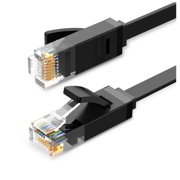 Cabo UTP Patch Cord Ugreen Cat6 5m Slim Nw102 Preto (MP)