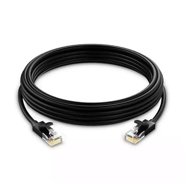 Encontraproduto.com.br - Cabo UTP Patch Cord Ugreen Cat6 5m Slim Nw102 Preto (MP)