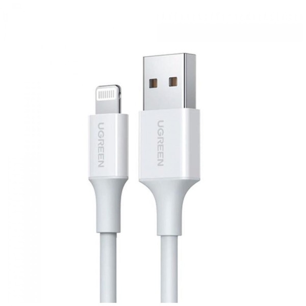 Encontraproduto.com.br - Cabo USB para Lightning 2M US155 Branco - Ugreen