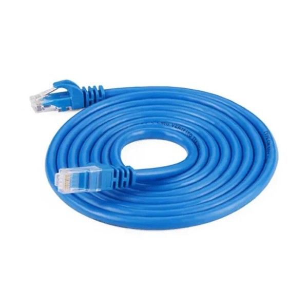 Encontraproduto.com.br - Cabo UTP Patch Cord Cat6 5M Azul NW102 - Ugreen