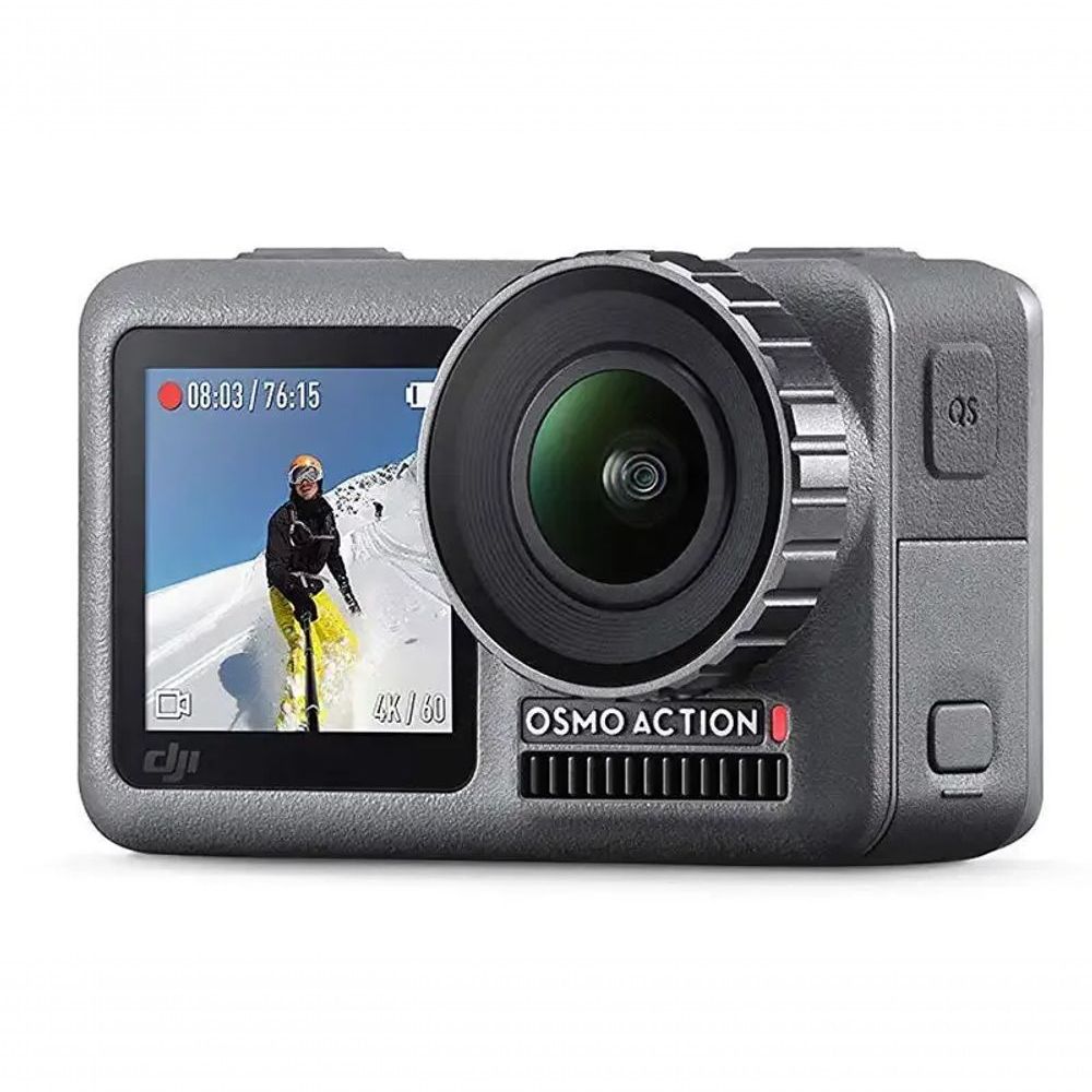Encontraproduto.com.br - Câmera Digital DJI Osmo Action 12MP Preta (Ai)