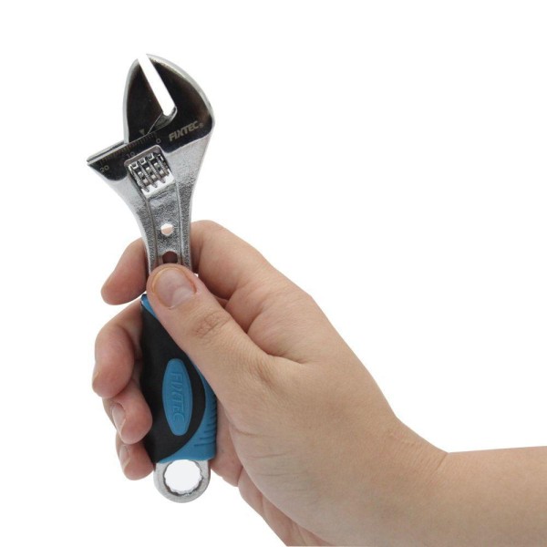 Encontraproduto.com.br - Chave De Porca De Abertura Ajustável 06 Tipo Inglesa