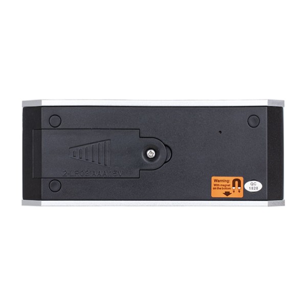 Encontraproduto.com.br - Medidor de inclinação digital 360° Res. 0,05° visor LCD base magnética IP65 Werka 242-0702