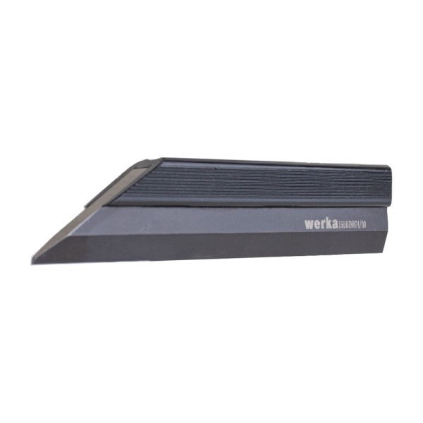 Encontraproduto.com.br - Régua de luz com fio retificada e lapidada 150mm DIN874/00 aço especial endurecido OxiBlack Werka 241-1396