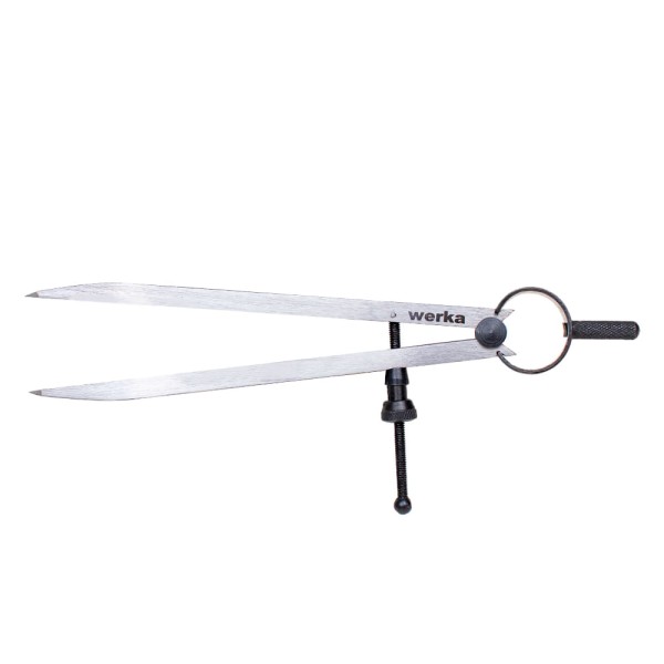 Encontraproduto.com.br - Compasso reto 150mm em aço forjado com ajuste rápido Werka 257-1914