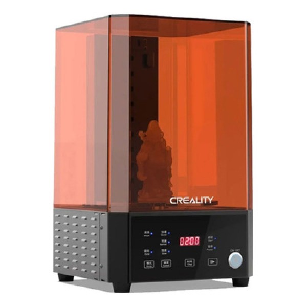 Encontraproduto.com.br - Máquina Creality De Lavagem E Cura 3d Creality Uw-01 Preto Com Laranja Bivolt
