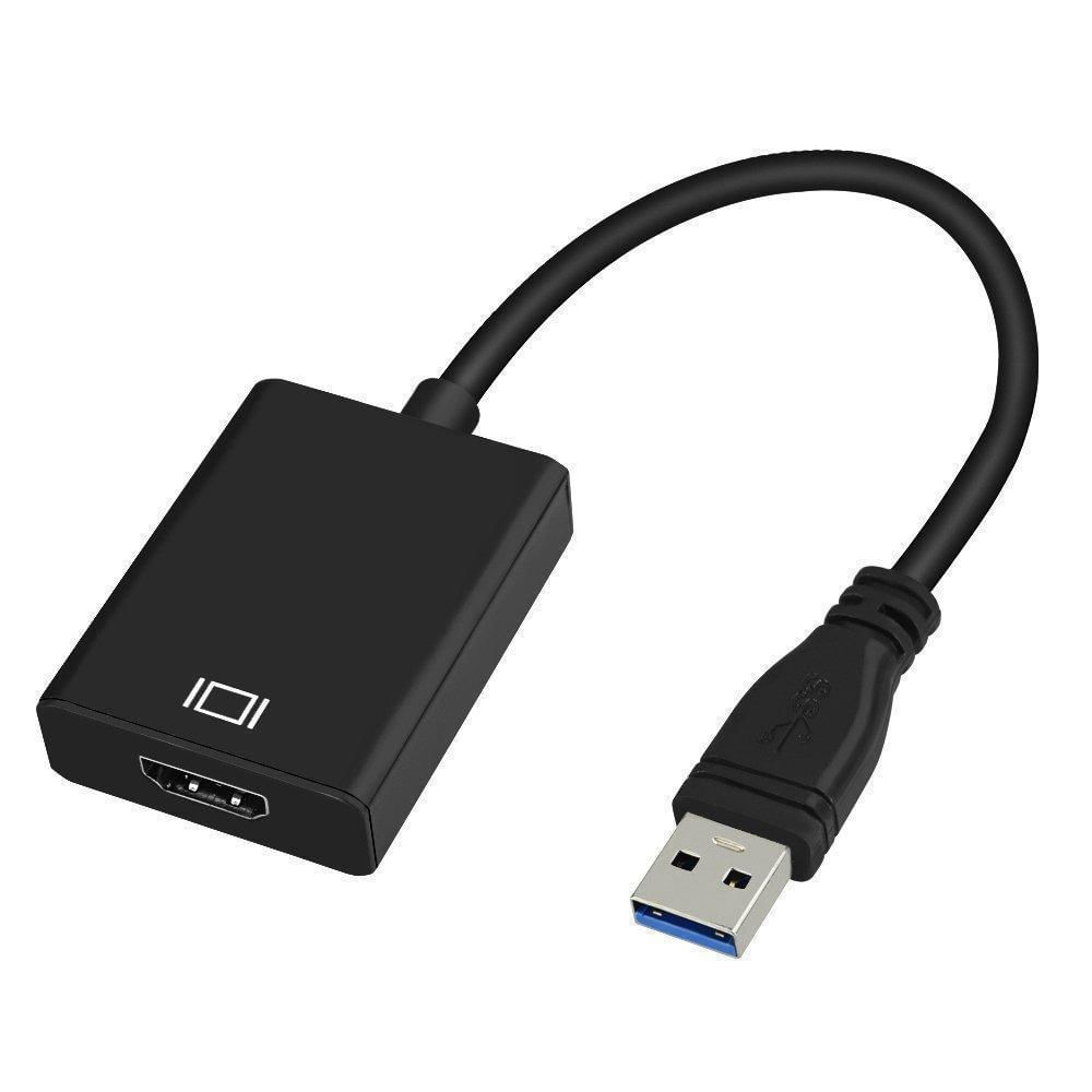 Cabo Adaptador Conversor Usb 3.0 Para Hdmi Jc-Ad-Uhdmi