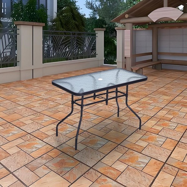 Encontraproduto.com.br - Mesa Em Aco Para Area Externa E Jardim Coisas E Coisinhas