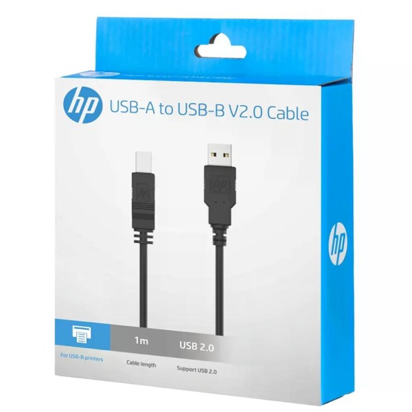 Encontraproduto.com.br - Cabo para Impressora - USB A / USB B 2.0 - 1M - HP