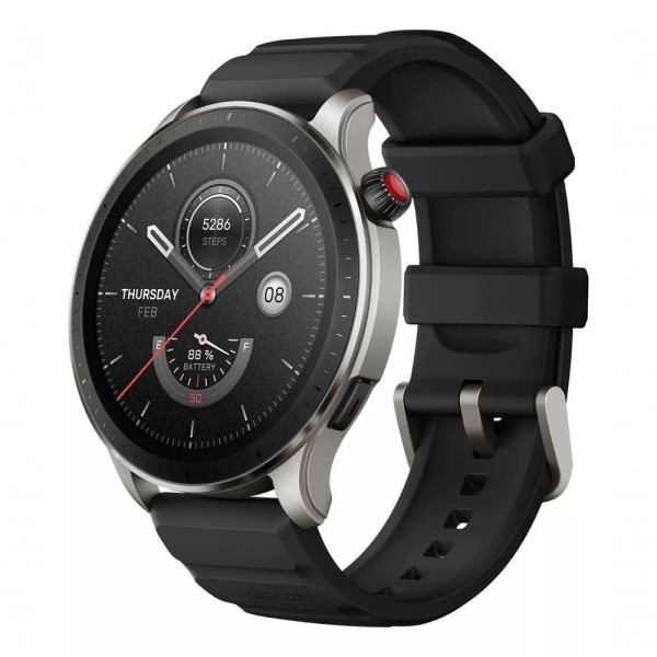 Smartwatch Amazfit Gtr4 Tela 1.43, Chamadas Bluetooth, Armazenamento No Relógio, Modelo A2166
