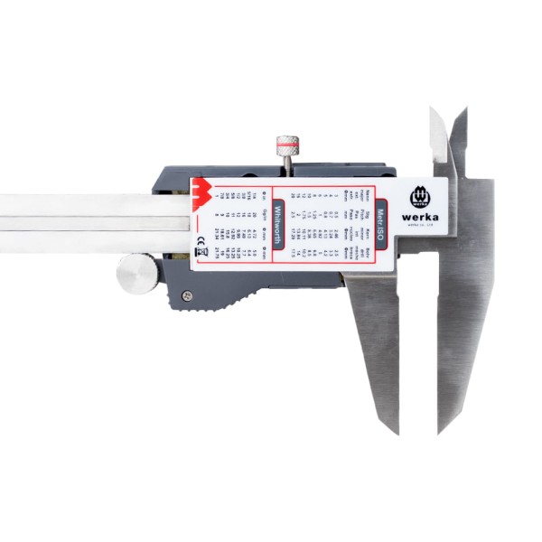 Encontraproduto.com.br - Paquímetro digital 0-200mm/0-8 IP67 DIN862 resolução 0.001mm/0.00005 precisão 0.02mm Werka 2230-200