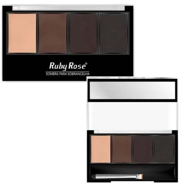 Encontraproduto.com.br - Paleta de Sombra para Sobrancelhas Ruby Rose