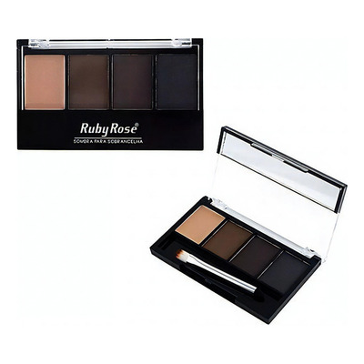 Paleta de Sombra para Sobrancelhas Ruby Rose