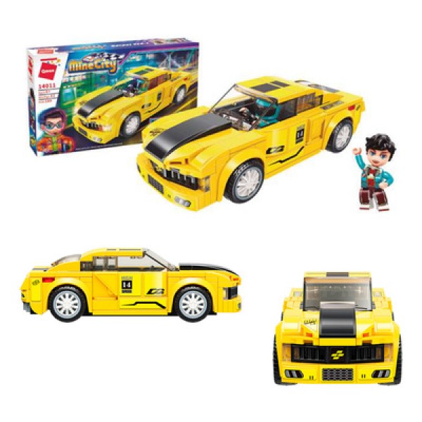 Blocos de Montar Carro Hornet Ver-7 Mine City 189 Peças - 14011