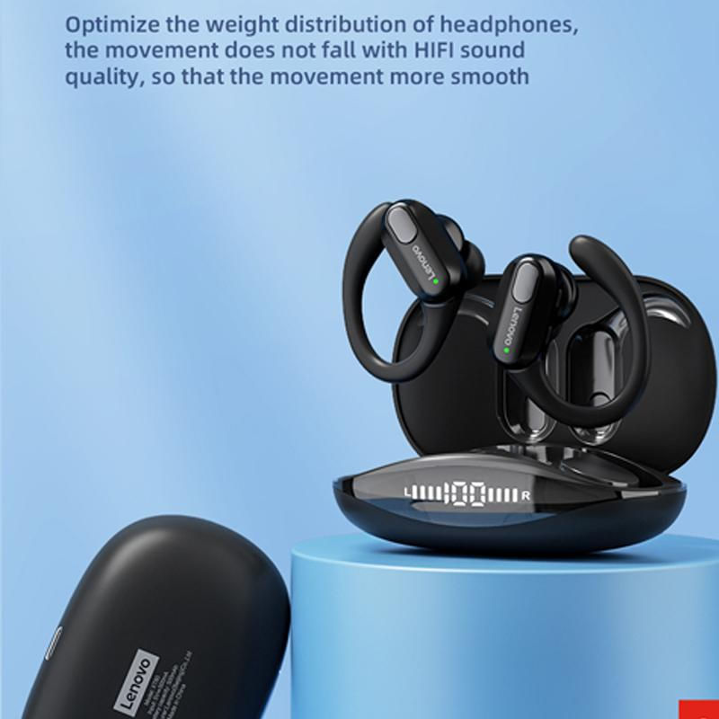 Fones de Ouvido Sem Fio Lenovo XT80 Bluetooth 5.3 com Controle e Redução de Ruído