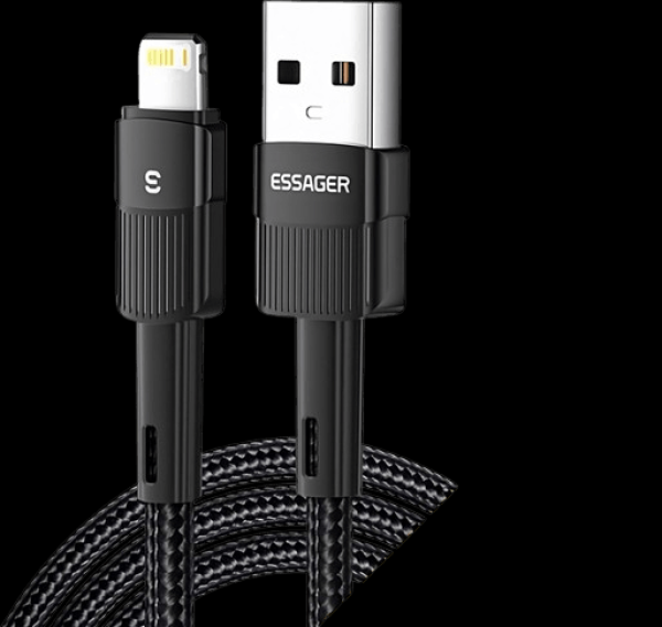 Cabo USB para Lightning 1.0M Nylon EXCL-XC01 Preto - Essager