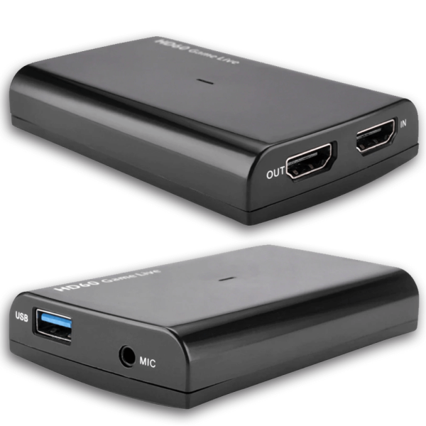 Encontraproduto.com.br - Placa de Captura Full HD60 Ezcap266 USB3.0 UVC para HDMI 4K Vídeo Streaming