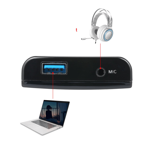 Encontraproduto.com.br - Placa de Captura Full HD60 Ezcap266 USB3.0 UVC para HDMI 4K Vídeo Streaming