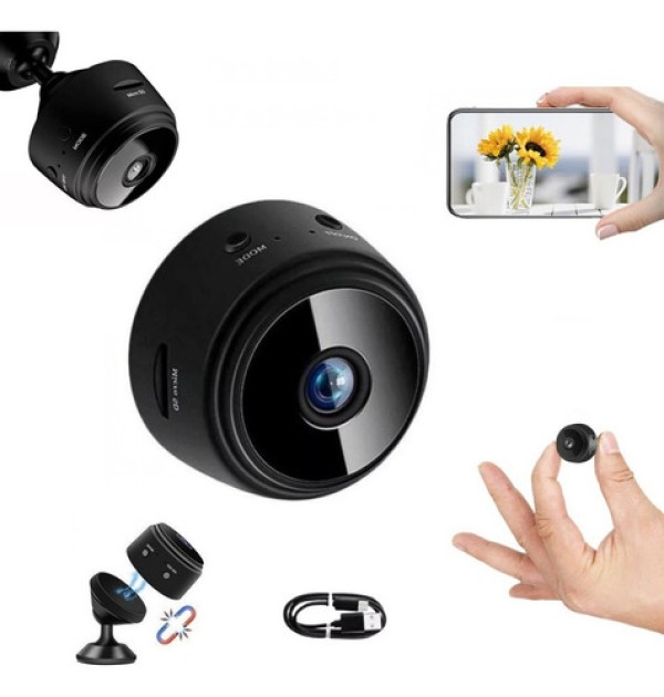Encontraproduto.com.br - Mini Micro Câmera Espiã Segurança Vigilância Visão Noturna