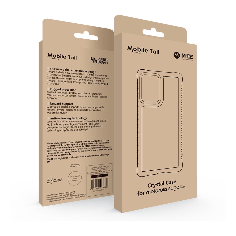 Encontraproduto.com.br - Capa Protetora Original Motorola Anti Impacto Edge 50 Fusion